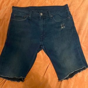 Levi Jean Cut-off shorts Size W 31
